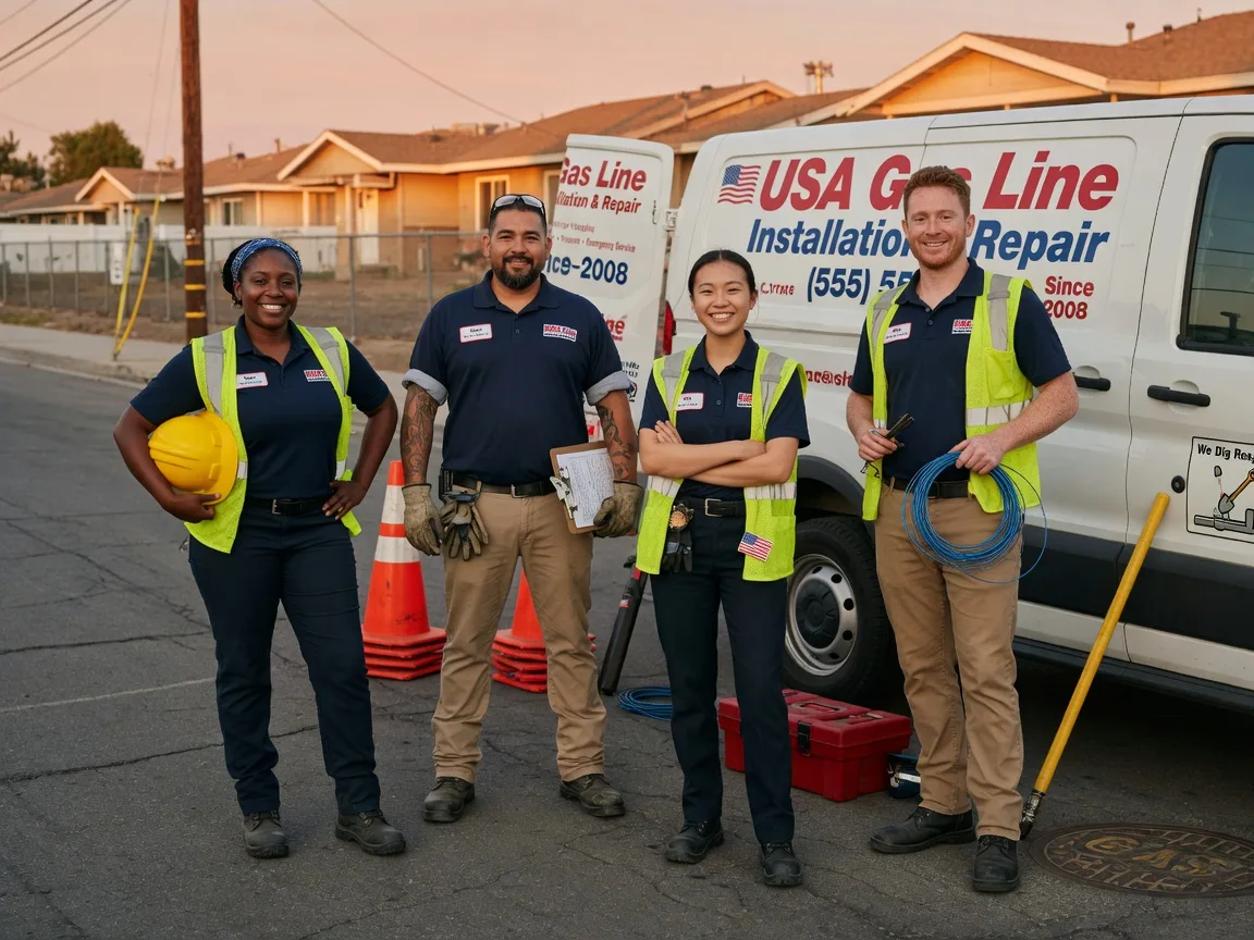 Gas Line Installation company in Slater, IA